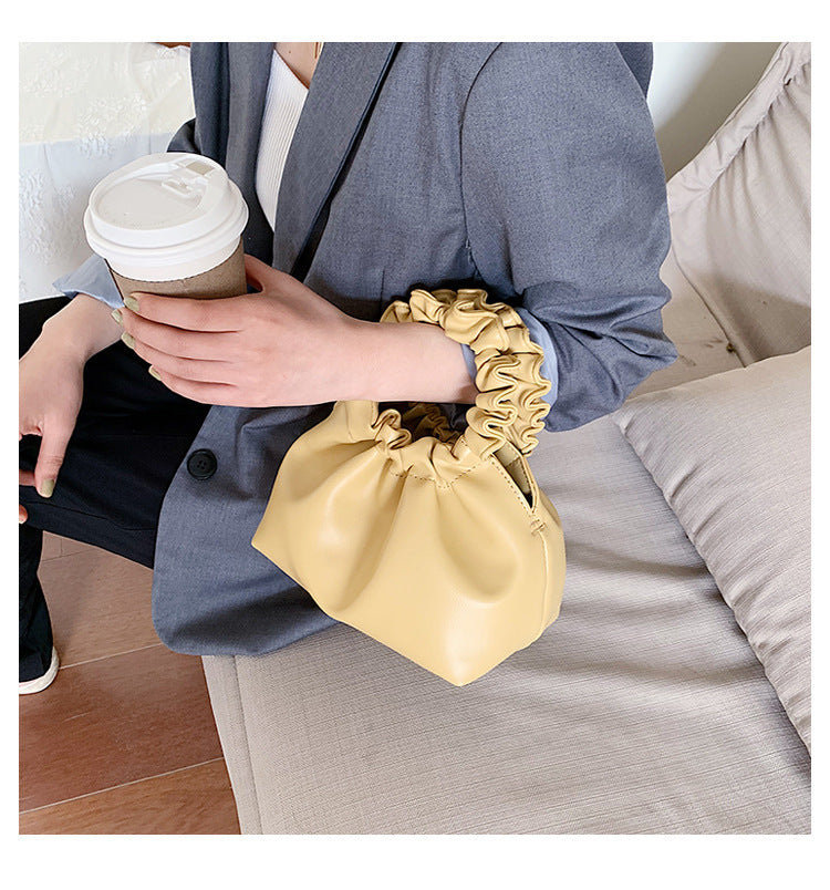 Crossbody bag ladies portable cloud bag