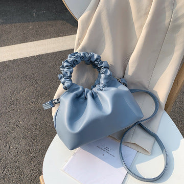 Crossbody bag ladies portable cloud bag