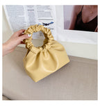 Crossbody bag ladies portable cloud bag