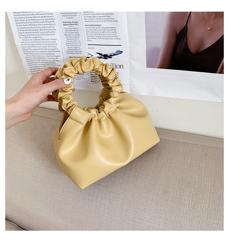 Crossbody bag ladies portable cloud bag