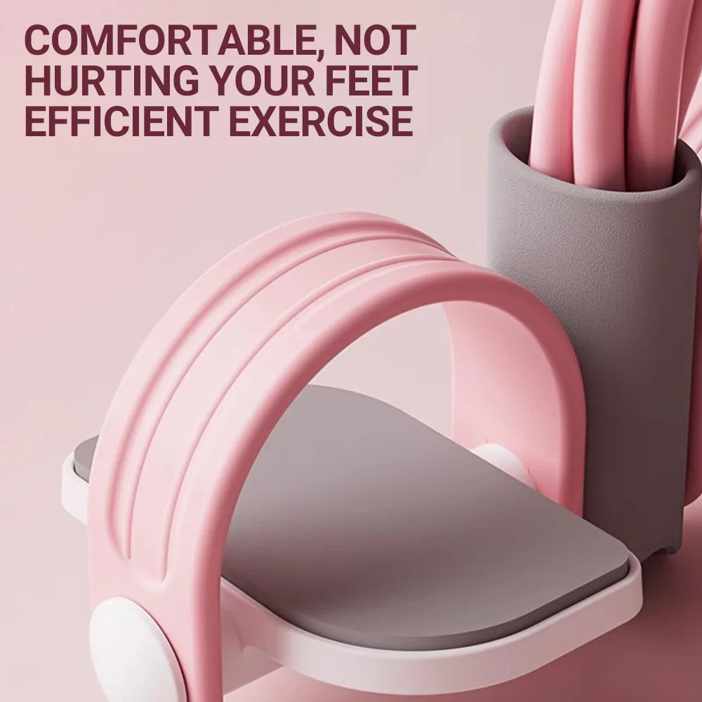 Woman Yoga Pedal Puller Portable Resistance Band - Exercise At Home Tension Rope Multifunctional Exercise Equipment