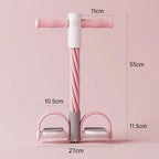 Woman Yoga Pedal Puller Portable Resistance Band - Exercise At Home Tension Rope Multifunctional Exercise Equipment