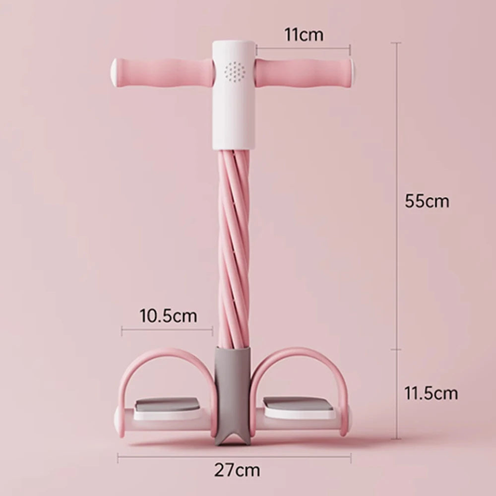 Woman Yoga Pedal Puller Portable Resistance Band - Exercise At Home Tension Rope Multifunctional Exercise Equipment